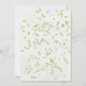 Wat Draagt De Bruid Spel Wildflower Kaart (Achterkant)