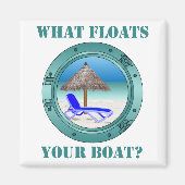 Wat drijft je boot? magneet (Voorkant)