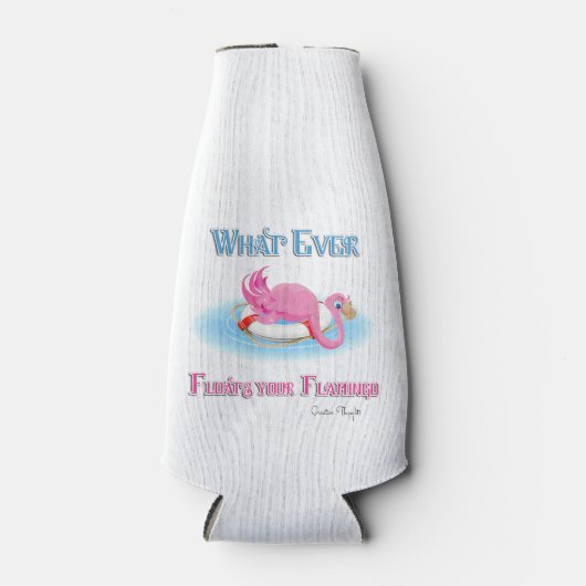 Wat drijft je Flamingo 3? Flesjeskoeler (Voorkant)