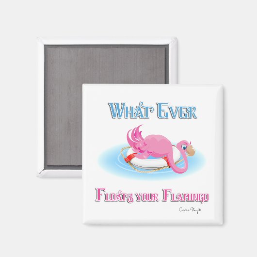 Wat drijft je Flamingo 3? Magneet (Voorkant / Achterkant)