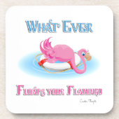 Wat drijft je Flamingo 3? Onderzetter (Voorkant)