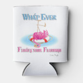 Wat drijft je Flamingo? Blikjeskoeler (Voorkant)