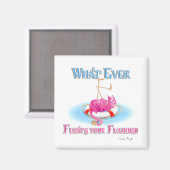 Wat drijft je Flamingo? Magneet (Voorkant / Achterkant)