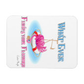 Wat drijft je Flamingo? Magneet (Horizontaal)