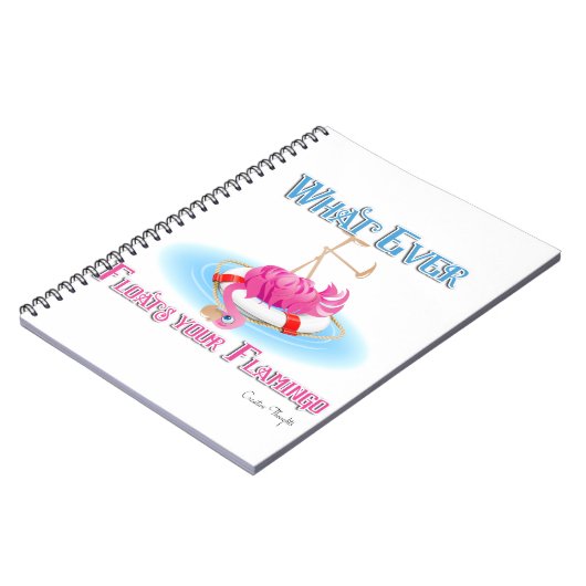 Wat drijft je Flamingo? Notitieboek (Linkerzijde)