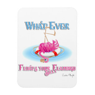 Wat drijft je Gekke Flamingo ook uit Magneet