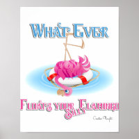 Wat drijft je Gekke Flamingo ook uit