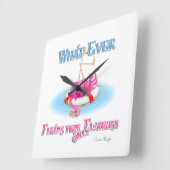 Wat drijft je Gekke Flamingo ook uit Vierkante Klok (Hoek)