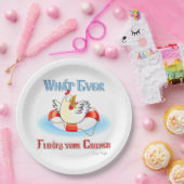 Wat drijft je kip 2? papieren bordje (Feest)