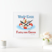 Wat drijft je kip 2? vierkante klok (Huis)