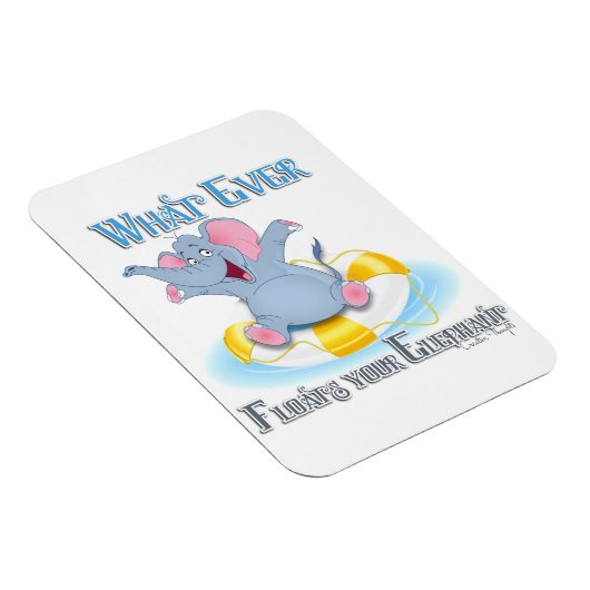 Wat drijft je olifant? magneet (Rechterzijde)