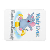 Wat drijft je olifant? magneet (Horizontaal)