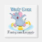 Wat drijft je olifant? magneet (Voorkant)