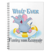 Wat drijft je olifant? notitieboek (Voorkant)