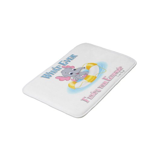 Wat drijft je olifant uit 3 badmat (Gekanteld)