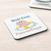 Wat drijft je olifant uit 4 bier onderzetter (Linkerzijde)