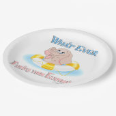 Wat drijft je olifant uit 4 papieren bordje (Gekanteld)