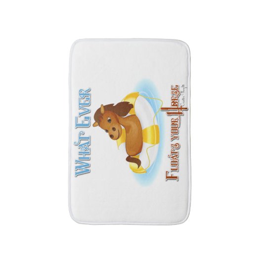 Wat drijft je paard 2 badmat (Voorkant Verticaal)