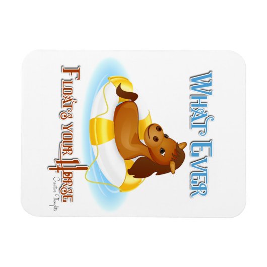 Wat drijft je paard 2 magneet (Horizontaal)