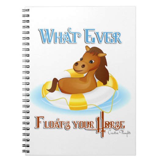 Wat drijft je paard 2 notitieboek (Voorkant)