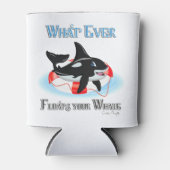 Wat drijft je walvis 2? blikjeskoeler (Voorkant)