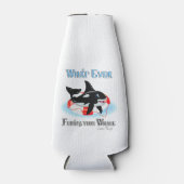 Wat drijft je walvis 2? flesjeskoeler (Voorkant)