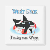 Wat drijft je walvis 2? magneet (Voorkant)