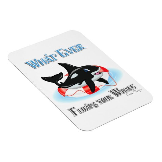 Wat drijft je walvis 2? magneet (Rechterzijde)