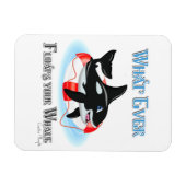 Wat drijft je walvis 2? magneet (Horizontaal)