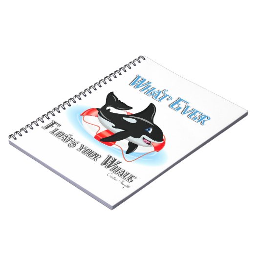 Wat drijft je walvis 2? notitieboek (Linkerzijde)