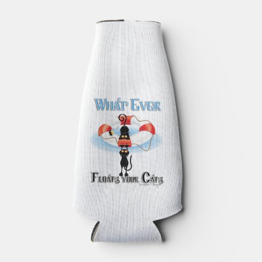 Wat drijft ooit je katten 2 flesjeskoeler (Voorkant)