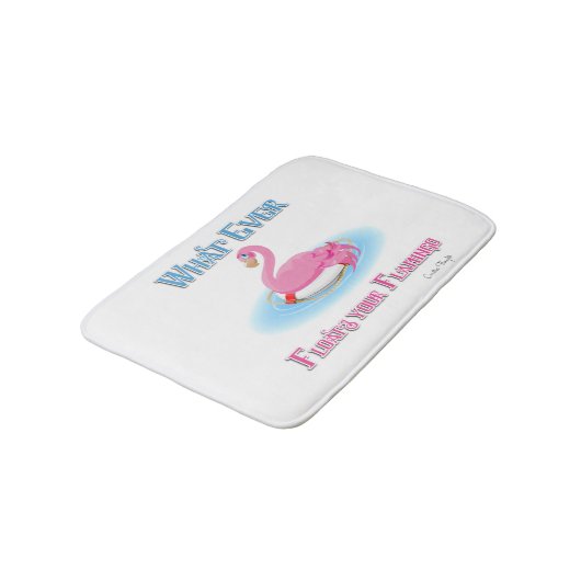 Wat drijft Uw Flamingo 2 Badmat (Gekanteld)