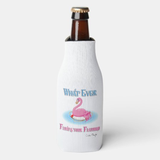 Wat drijft Uw Flamingo 2 Flesjeskoeler (Fles Voorkant)