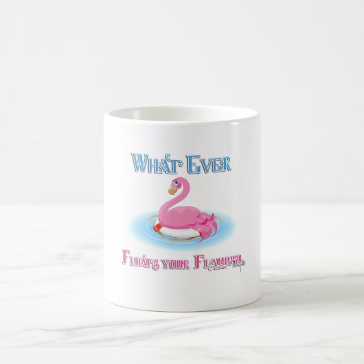 Wat drijft Uw Flamingo 2 Koffiemok (Center)