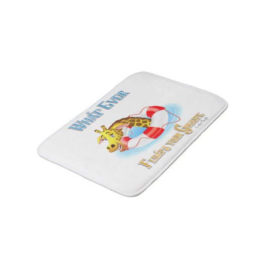 Wat drijft Uw Giraffe 2 uit Badmat (Gekanteld)