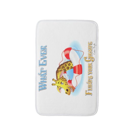 Wat drijft Uw Giraffe 2 uit Badmat (Voorkant Verticaal)