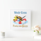 Wat drijft Uw Giraffe 2 uit Vierkante Klok (Huis)