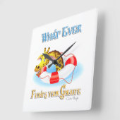 Wat drijft Uw Giraffe 2 uit Vierkante Klok (Hoek)