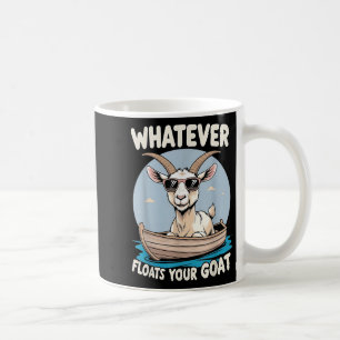 Wat drijft uw Goat Funny Pun Humor Koffiemok