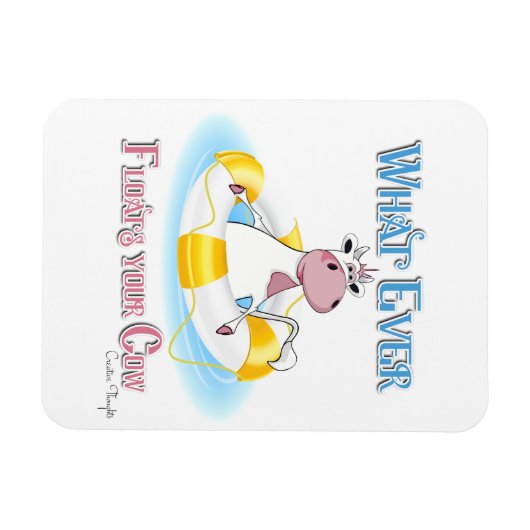 Wat drijft Uw Koe 2 uit Magneet (Horizontaal)