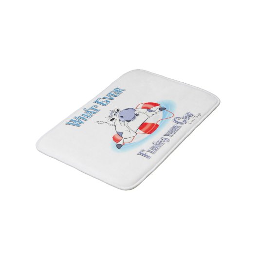 Wat drijft Uw Koe 3 uit Badmat (Gekanteld)