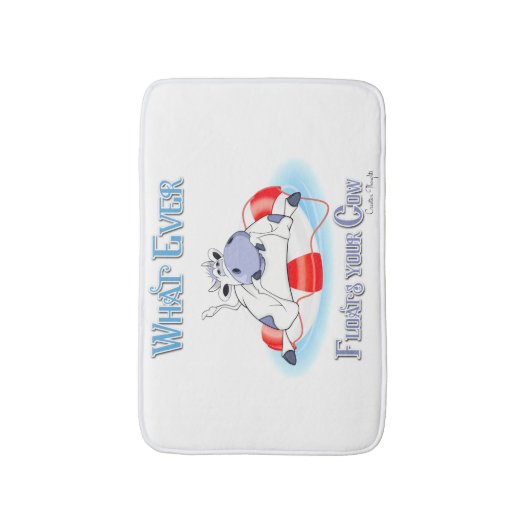 Wat drijft Uw Koe 3 uit Badmat (Voorkant Verticaal)