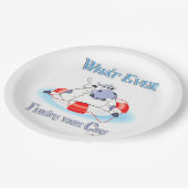 Wat drijft Uw Koe 3 uit Papieren Bordje (Gekanteld)