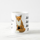 Wat Drink de Fox? Heet Tea. Mok (Center)