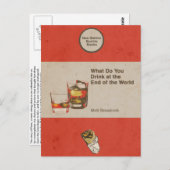 Wat Drink u aan het einde van de wereld? Briefkaart (Voorkant / Achterkant)