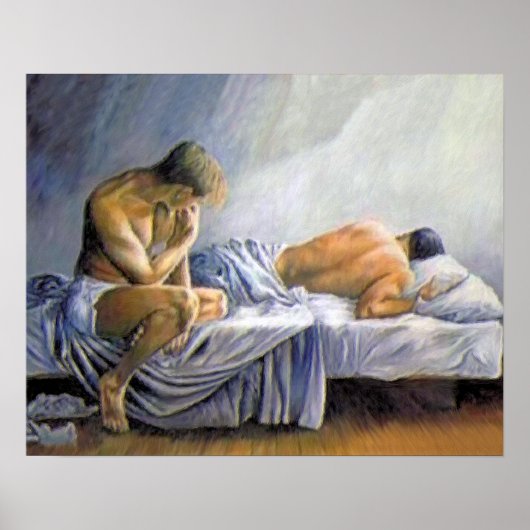 Wat droomt hij? poster (Voorkant)