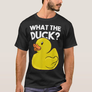Wat Duck Rubber Bath Duckie Novelty T-shirt