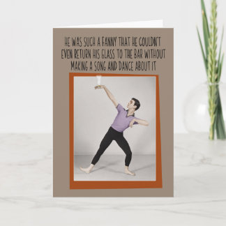 wat een aansteller! kaart