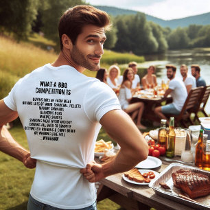 Wat een BBQ-wedstrijd is T-shirt
