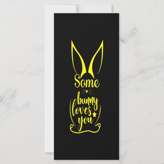 Wat een Bunny houdt van je - grappige paasprijsopg (Voorkant)